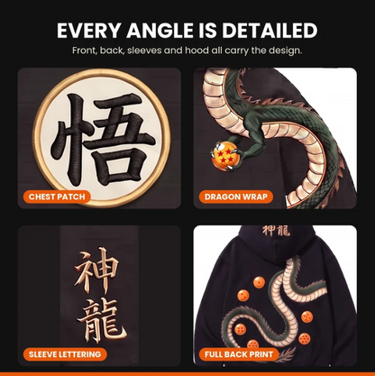 [PRE-ORDER] DBZ Zip Hoodie Mask